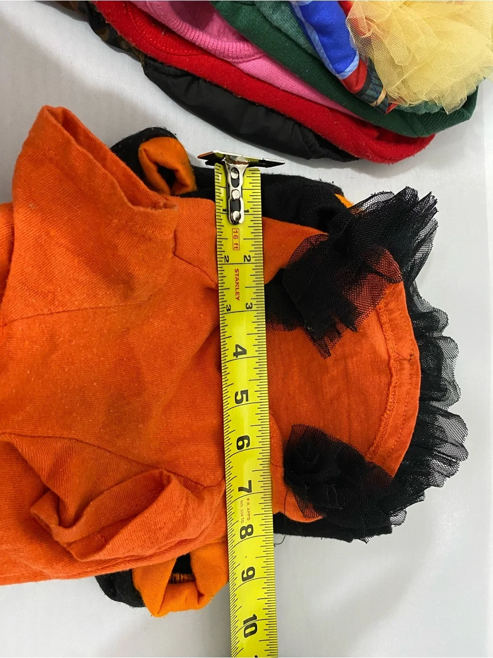 Mixed-Color Dog Apparel Lot of 10
